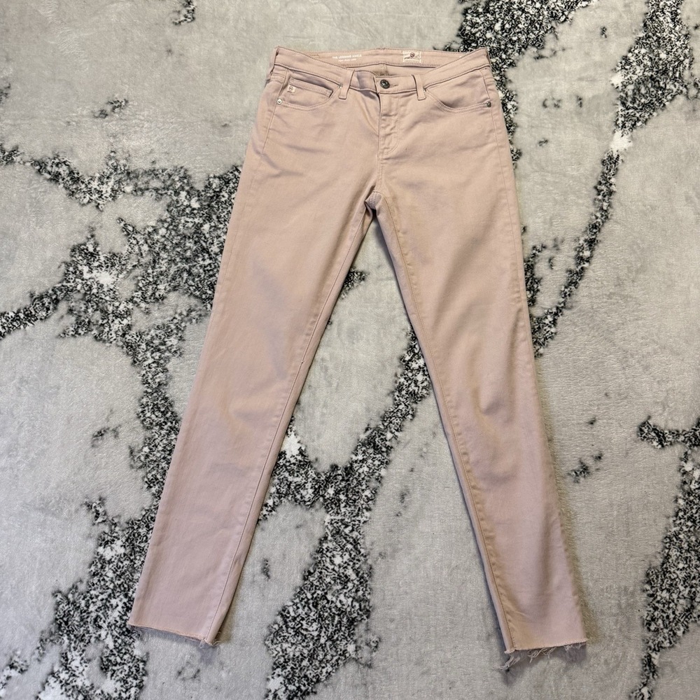 Adriano Goldschmied Jeans‎ Womens Size 27R Pink Super Skinny Ankle Legging Denim